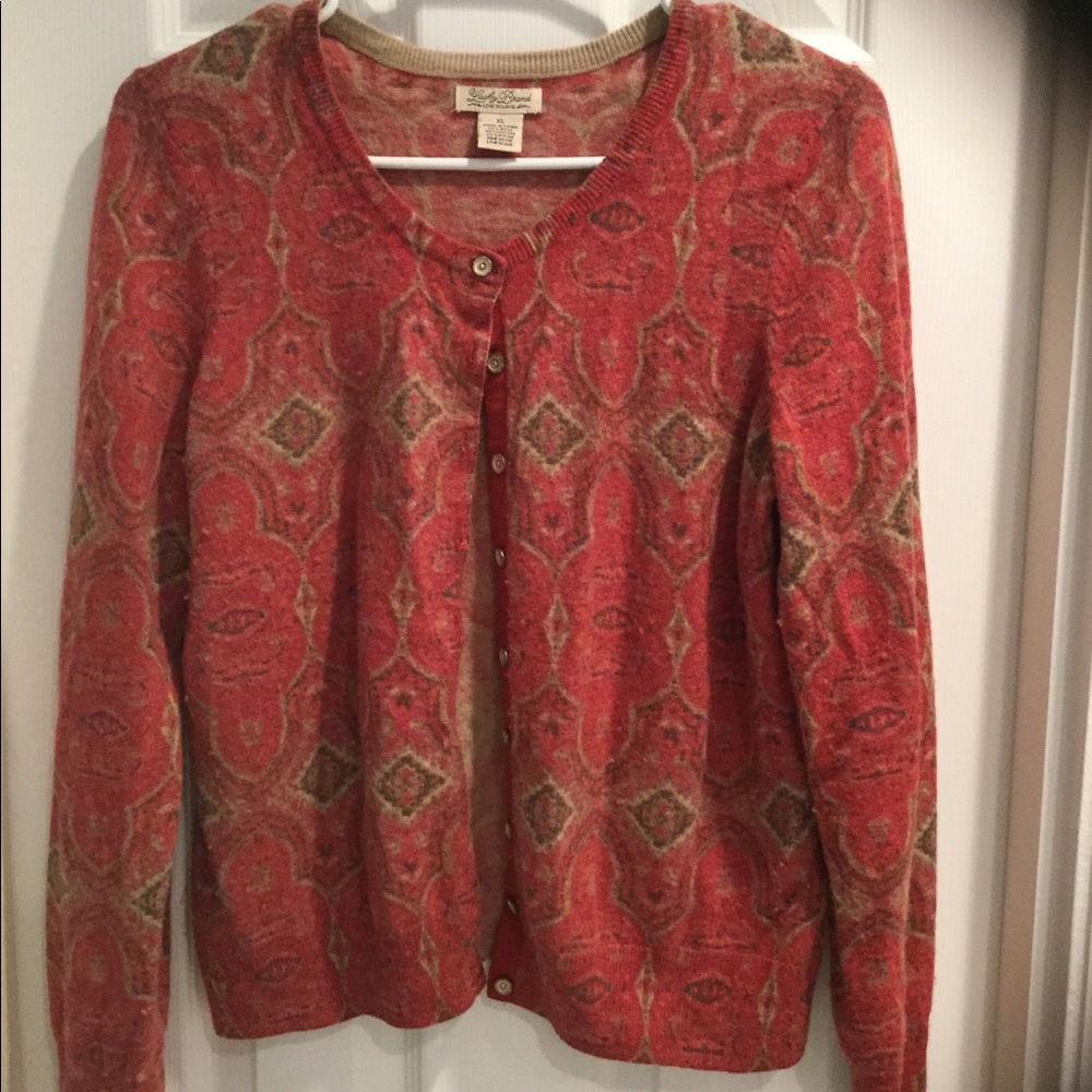 Lucky Brand sweater Live to Love